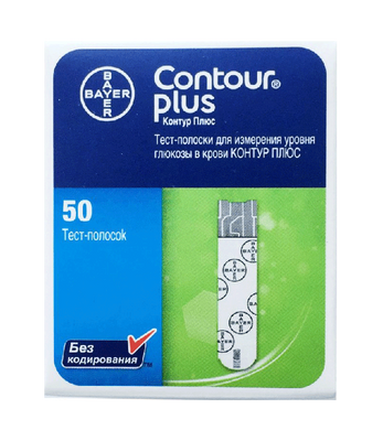 10 упаковок-Тест полоски Контур Плюс Contour Plus 50 шт 30.01.2025 г.